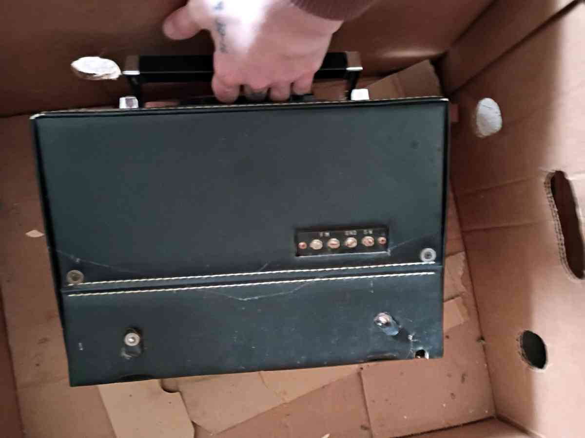 Big Antique Sketchbook and Antique Radio