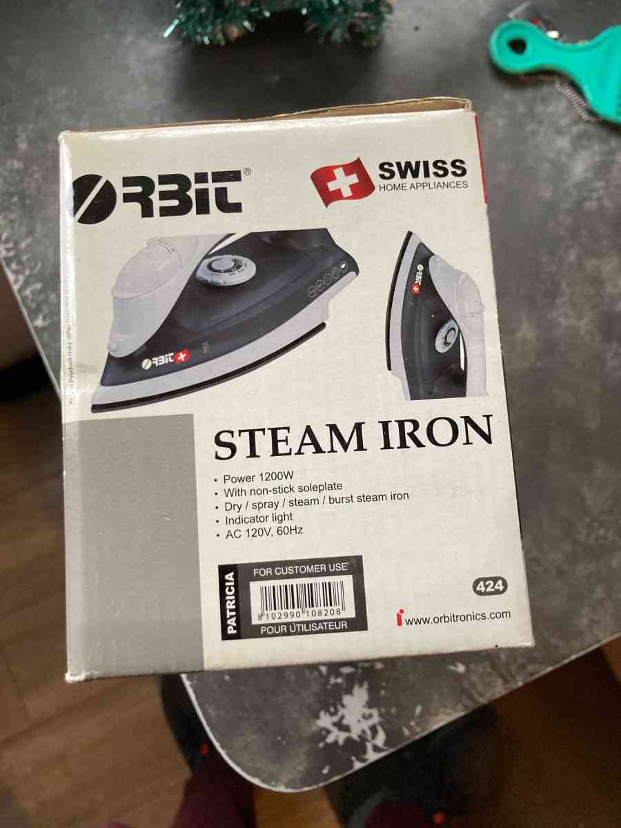 Orbit Steam Iron