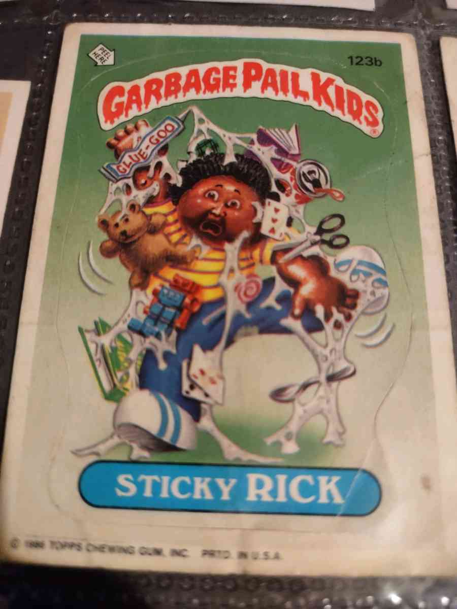 1985 1st Edition garbage pail kids cards