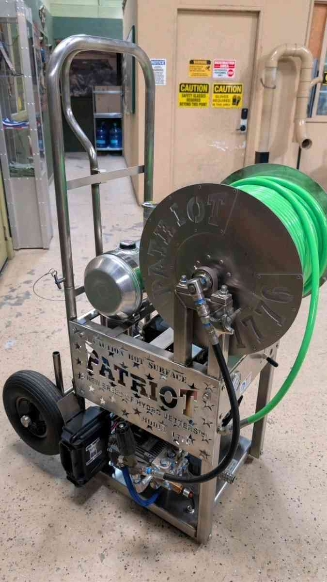 Portable Dolly Hydro Jetter for Sewer Lines