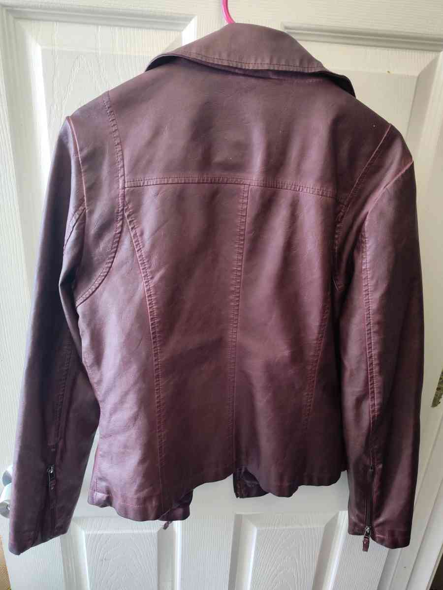 Womens leather jacket