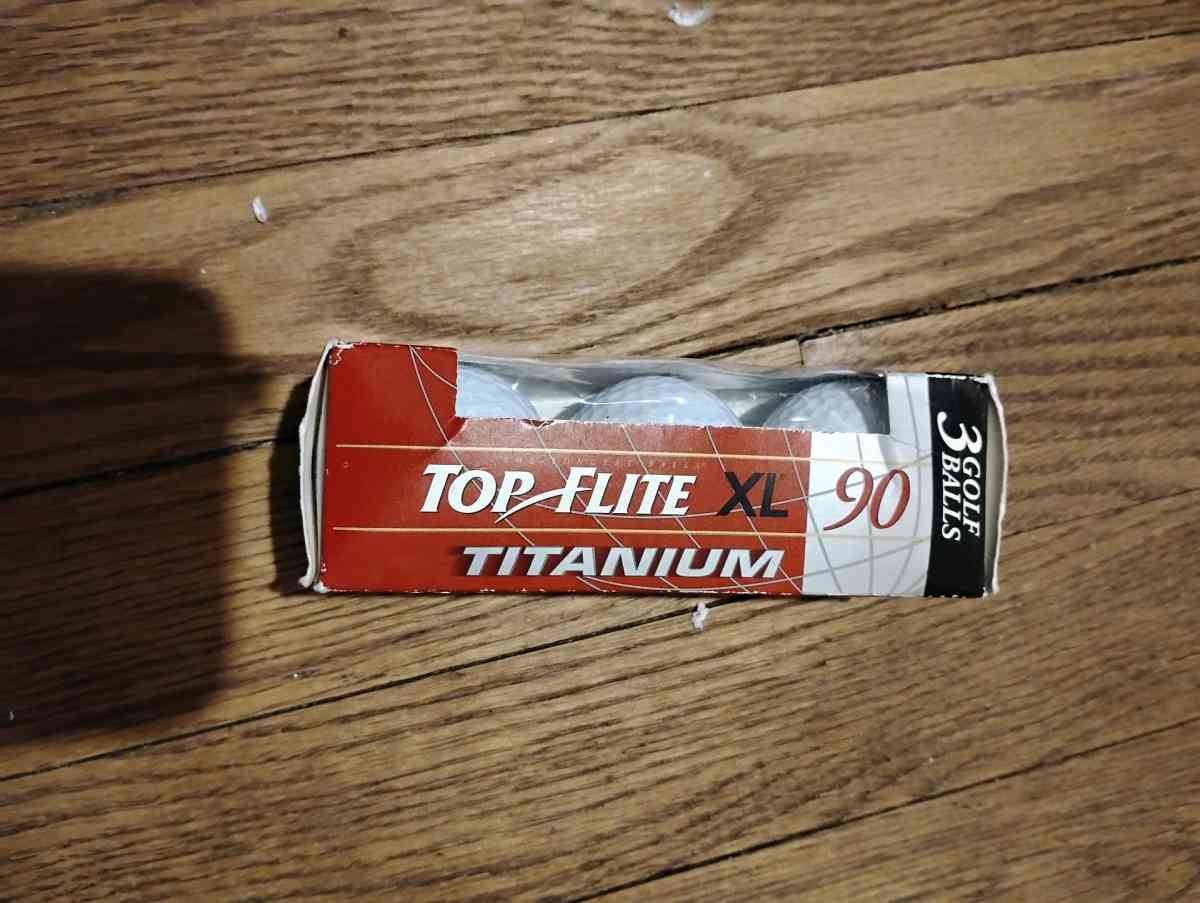 golf balls titanium