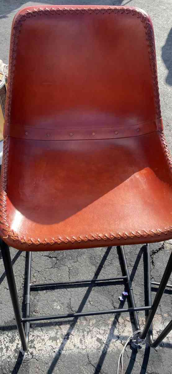 A pair Leader Bar stools