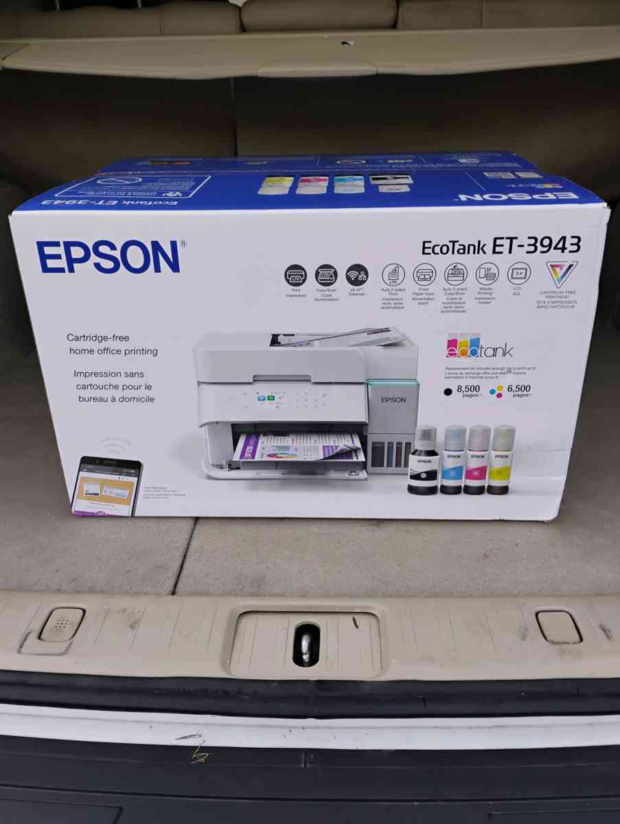 Epson EcoTank 3943 Inkjet Printer
