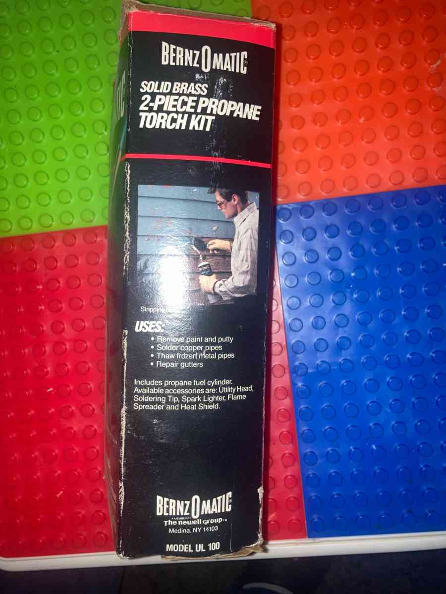 Bernzomatic UL100 Classic Brass Torch Kit