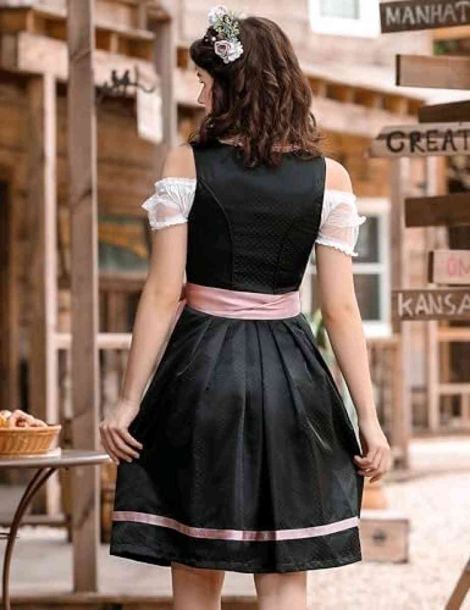 Highquality Authentic Dirndl Plus Size 5XL  3 Piece Set New