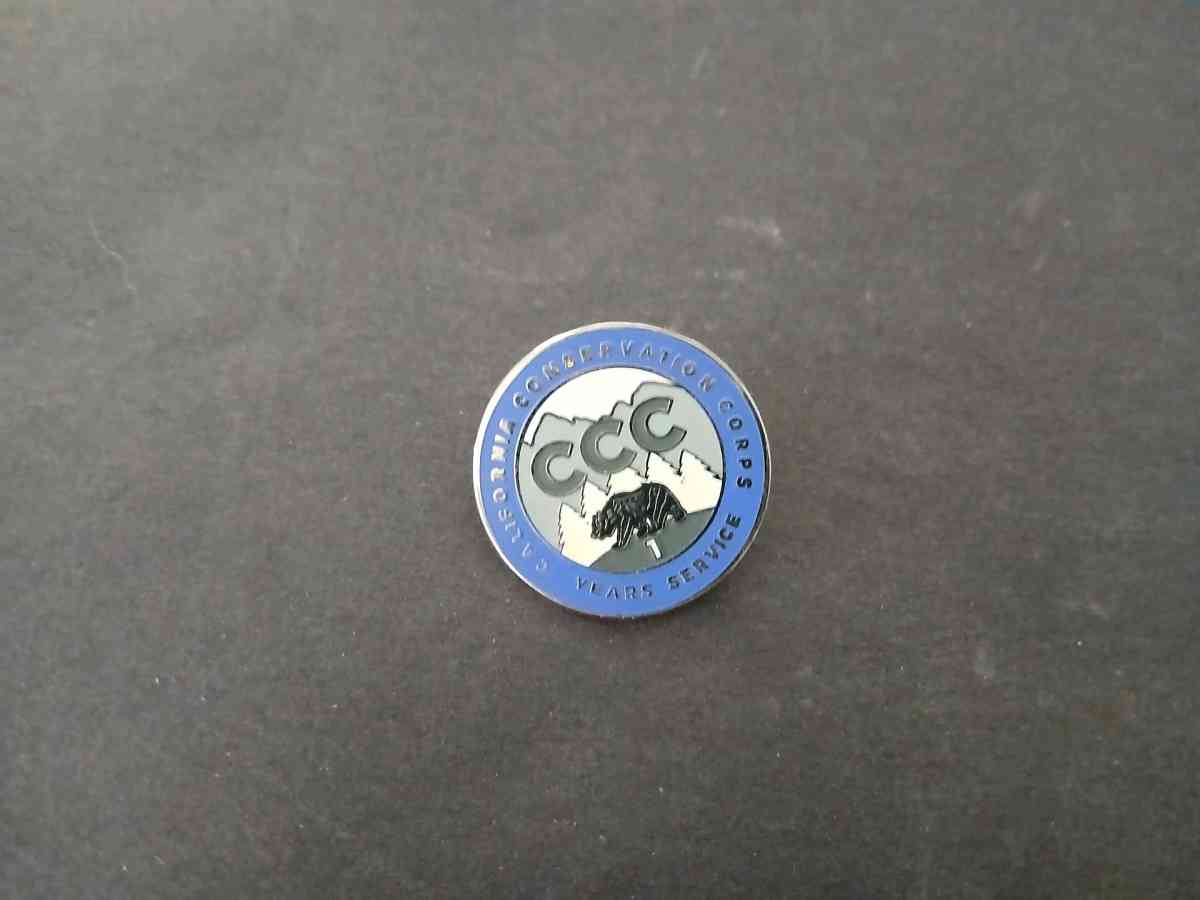 calif Conservation Corps Pins