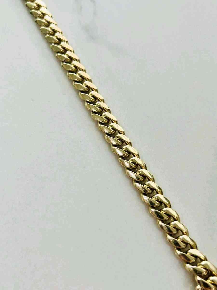 solid 14k gold bracelet
