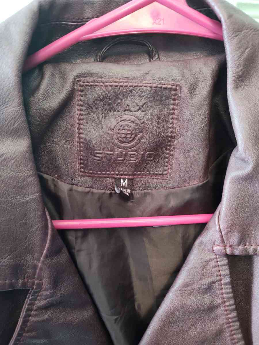 Womens leather jacket