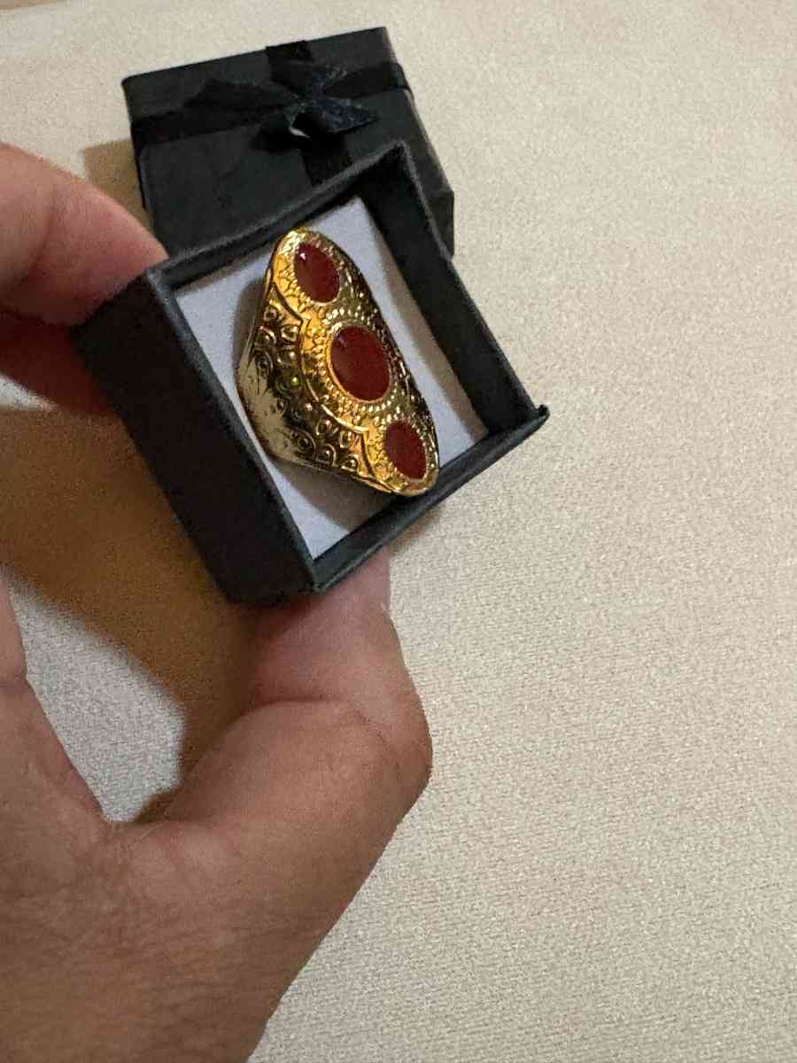 anillo laminado en oro size 7 stainless steel