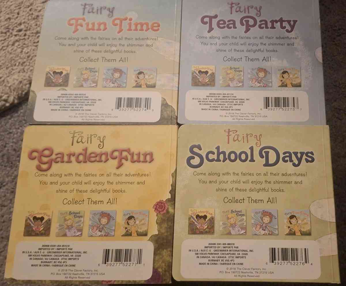 Fairies set of adventures childrens books