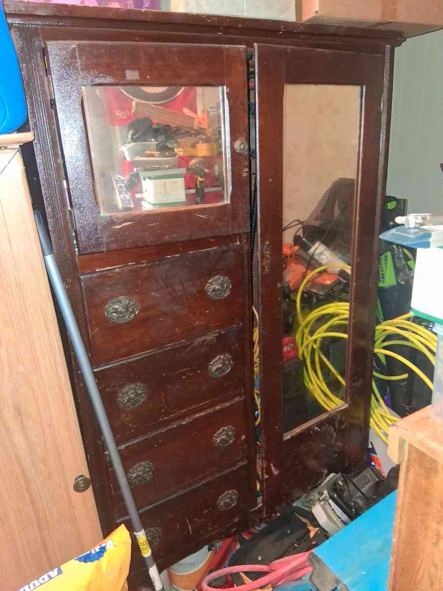 antique wardrobe