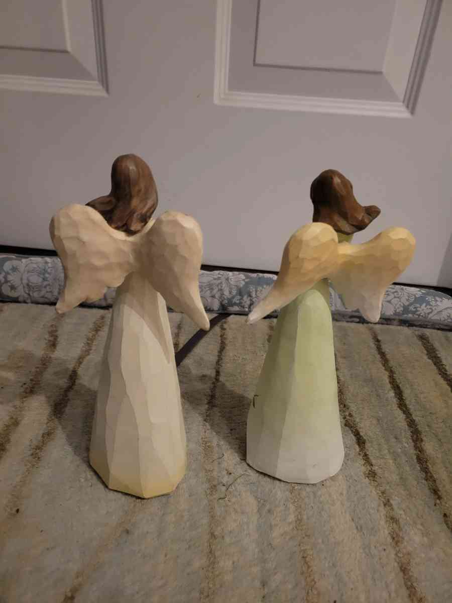 wooden Christmas angels