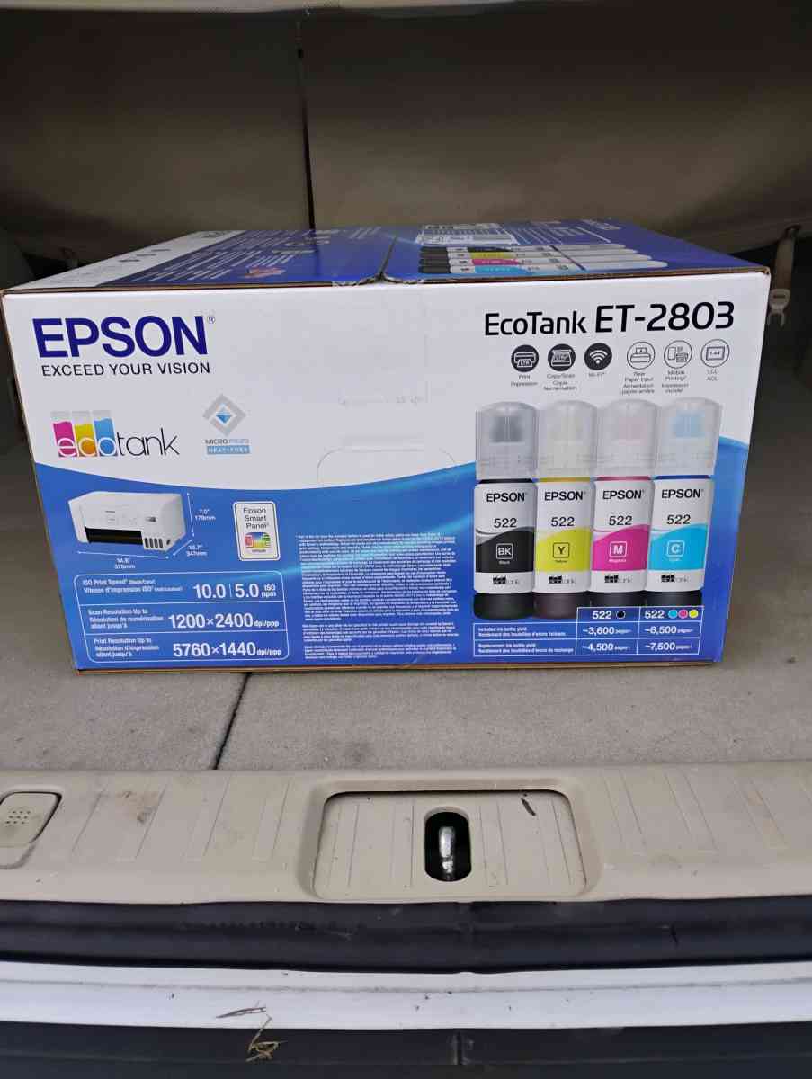 Epson EcoTank 2803 Inkjet Printer