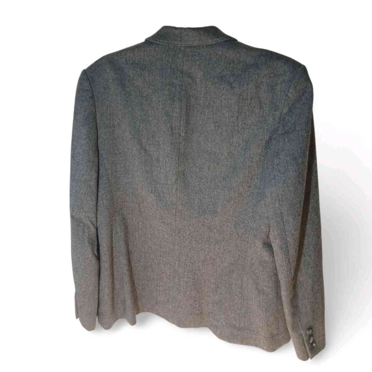 vintage size 16 Pendleton grey skirt suit 100 virgin wool