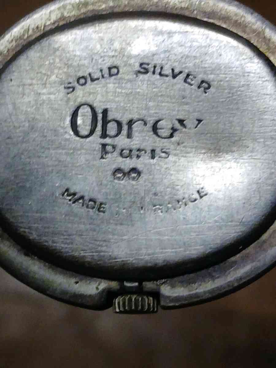Obey silver watch from ParisFrance