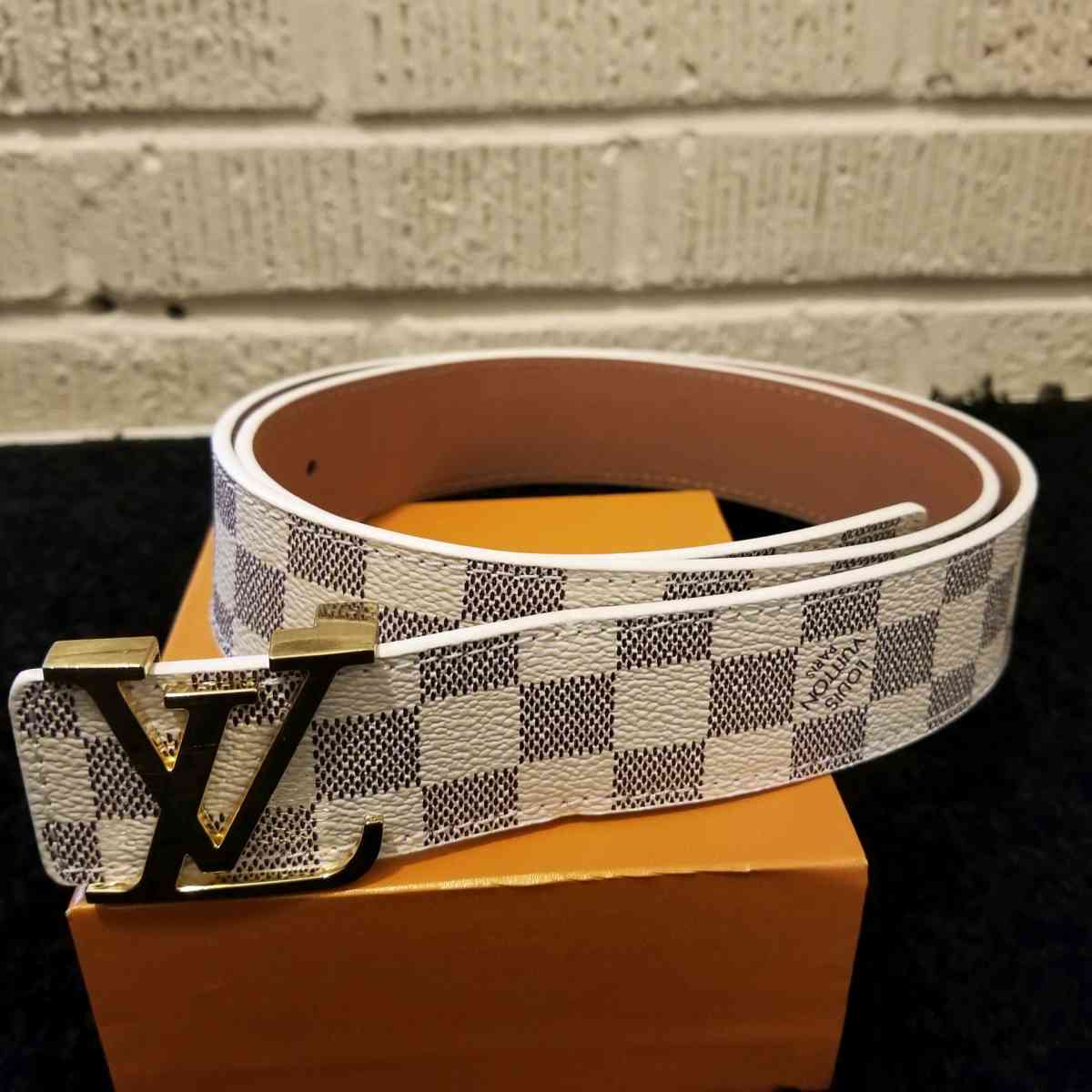 Designer Belt White