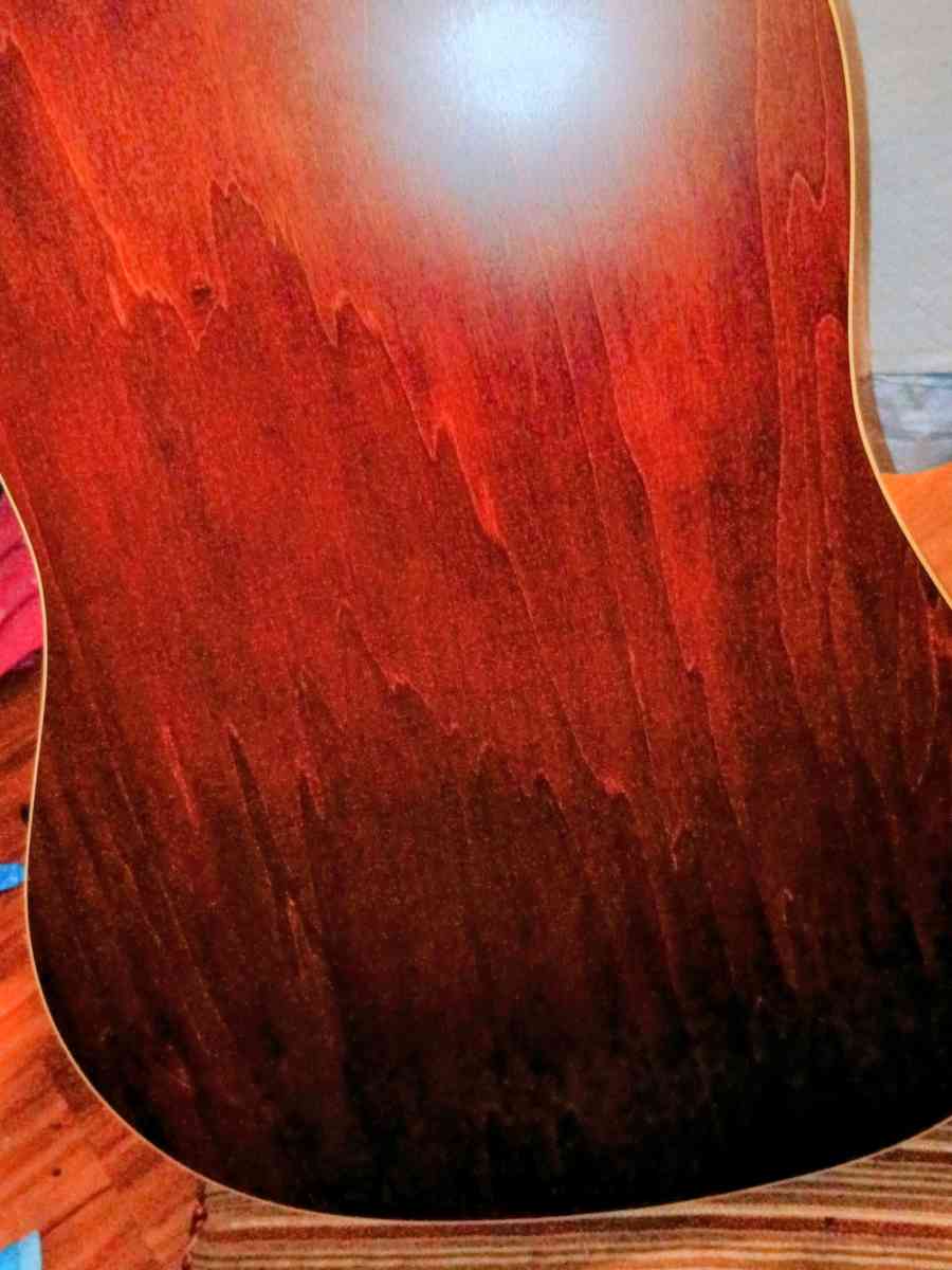 classic Washburn D series guitar