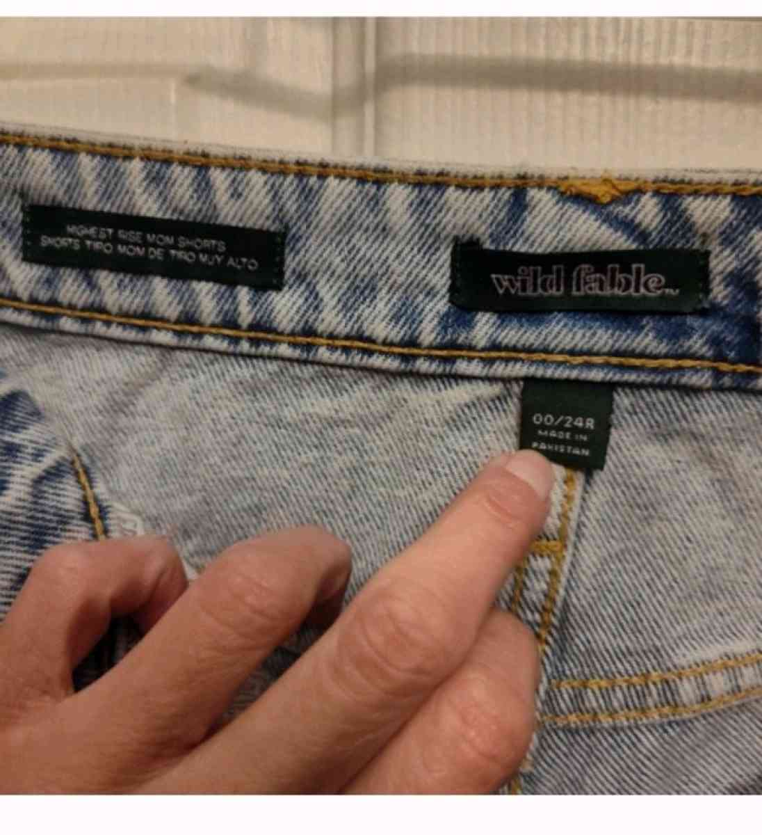 Wild Fable Faded Blue Jean Shorts