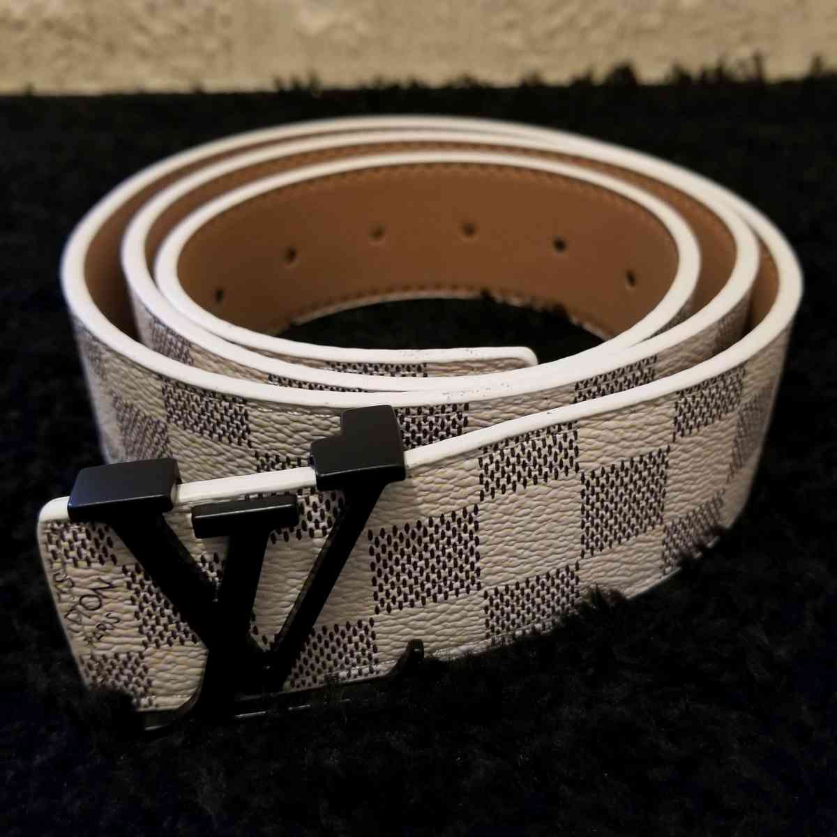 Designer White Belt