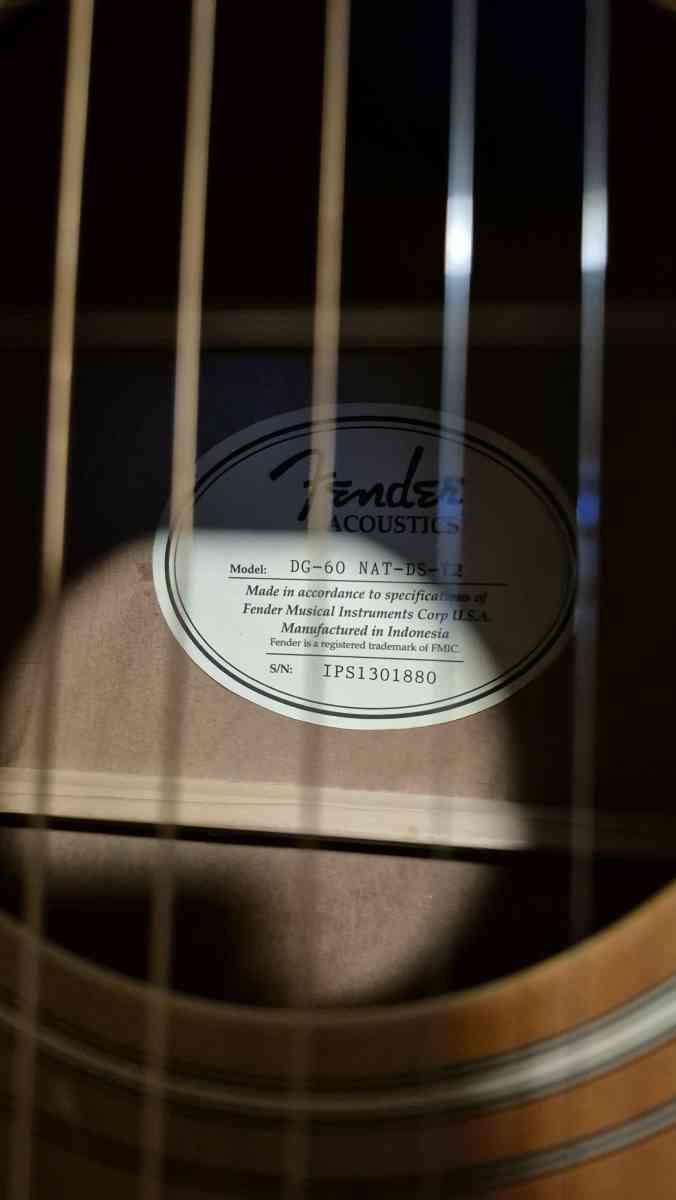 Fender Acoustic Guitar