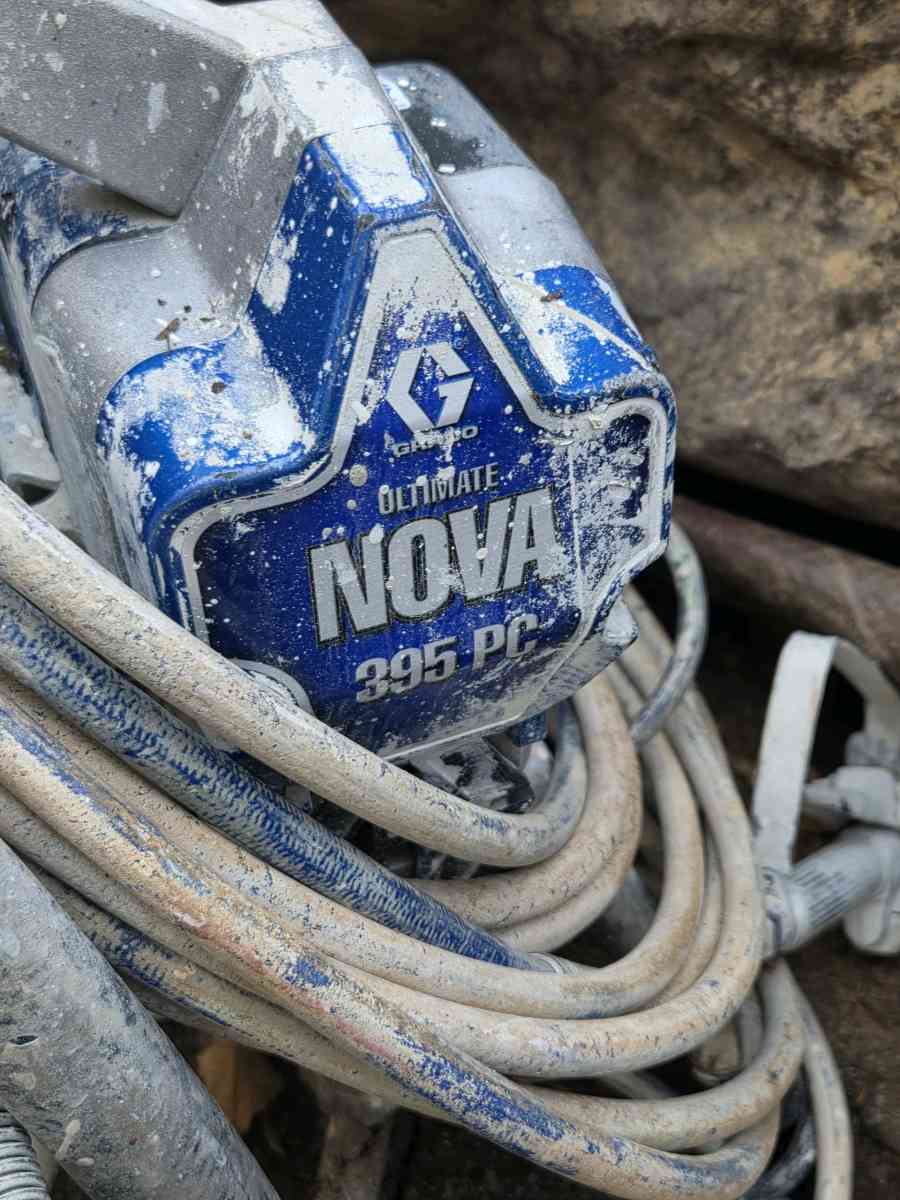 Graco nova 395pc paint sprayer