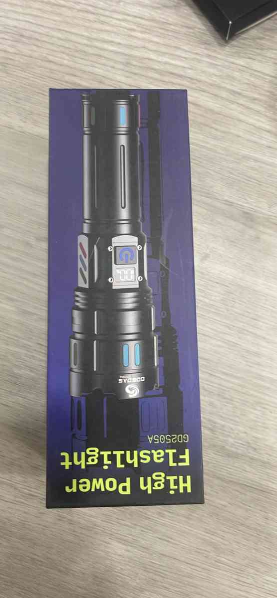 Rechargeable Flashlights High Lumens 10000 Long Distance