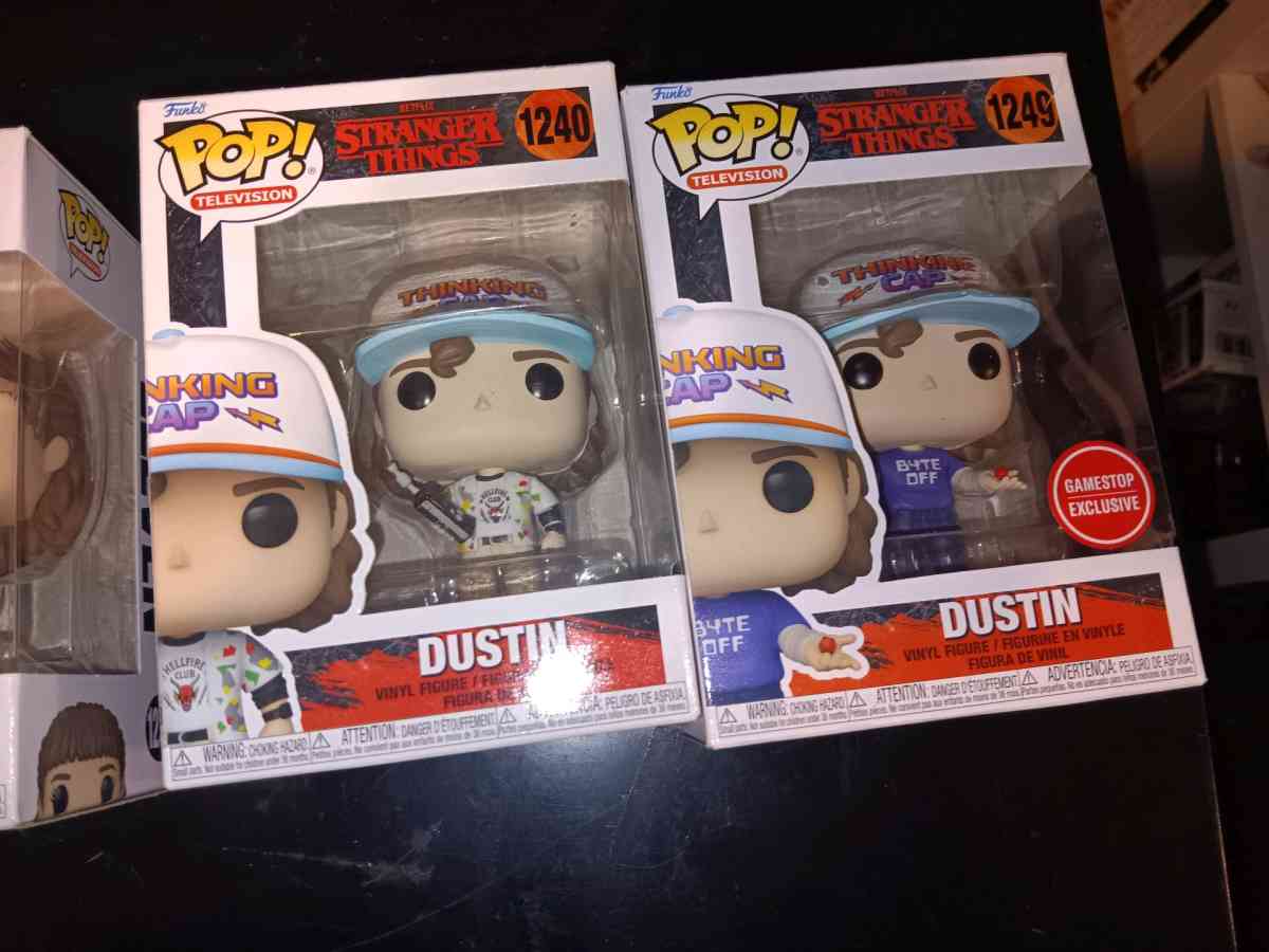 stranger things pop figures