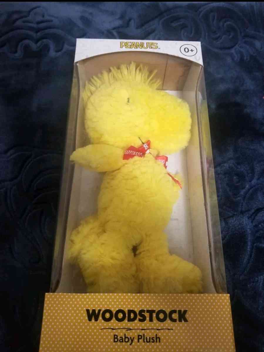 Peanuts Woodstock Baby Plush  NEW