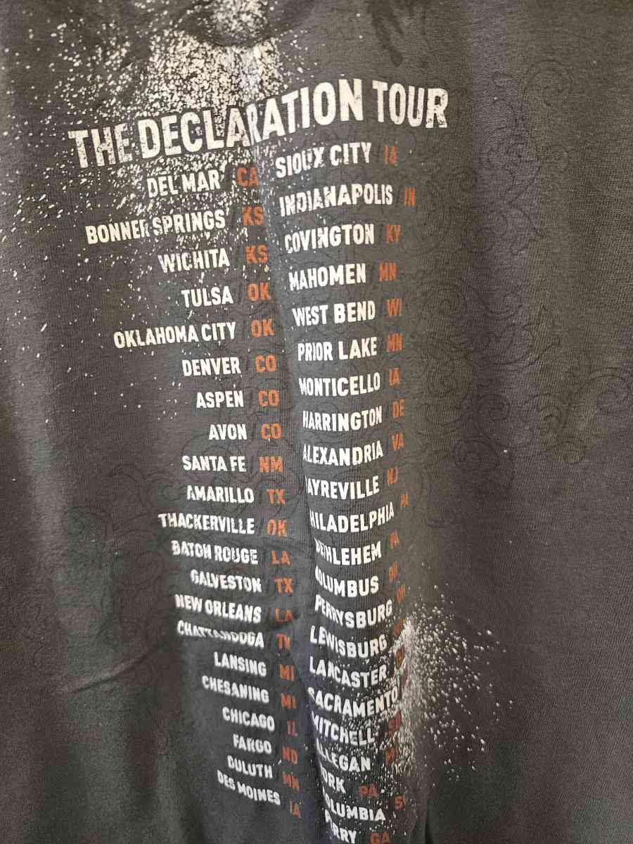 Vtg David Cook Concert Tshirt