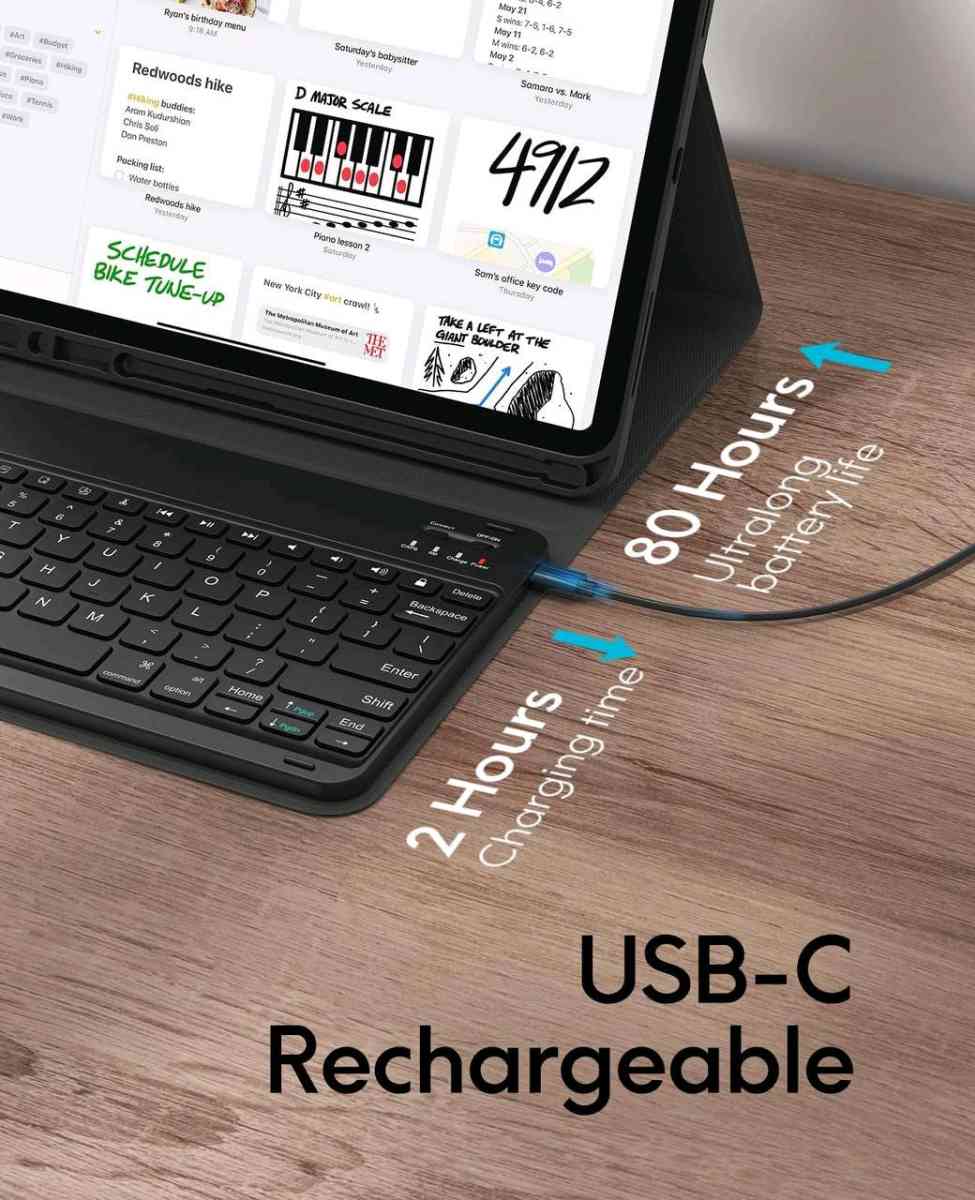 Keyboard for iPad Air 13 M3M2 20252024 iPad Pro 129 inch Cas