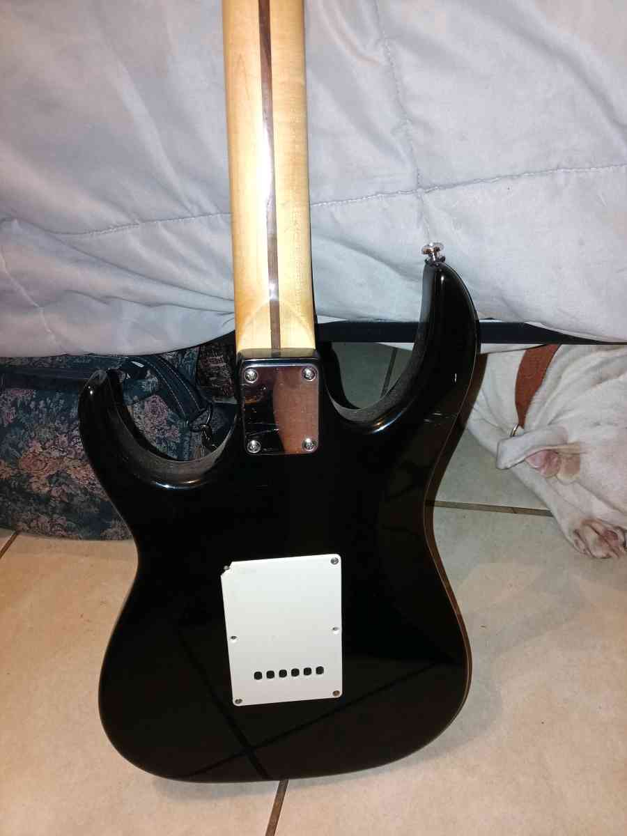 Ibanez left handed guitar