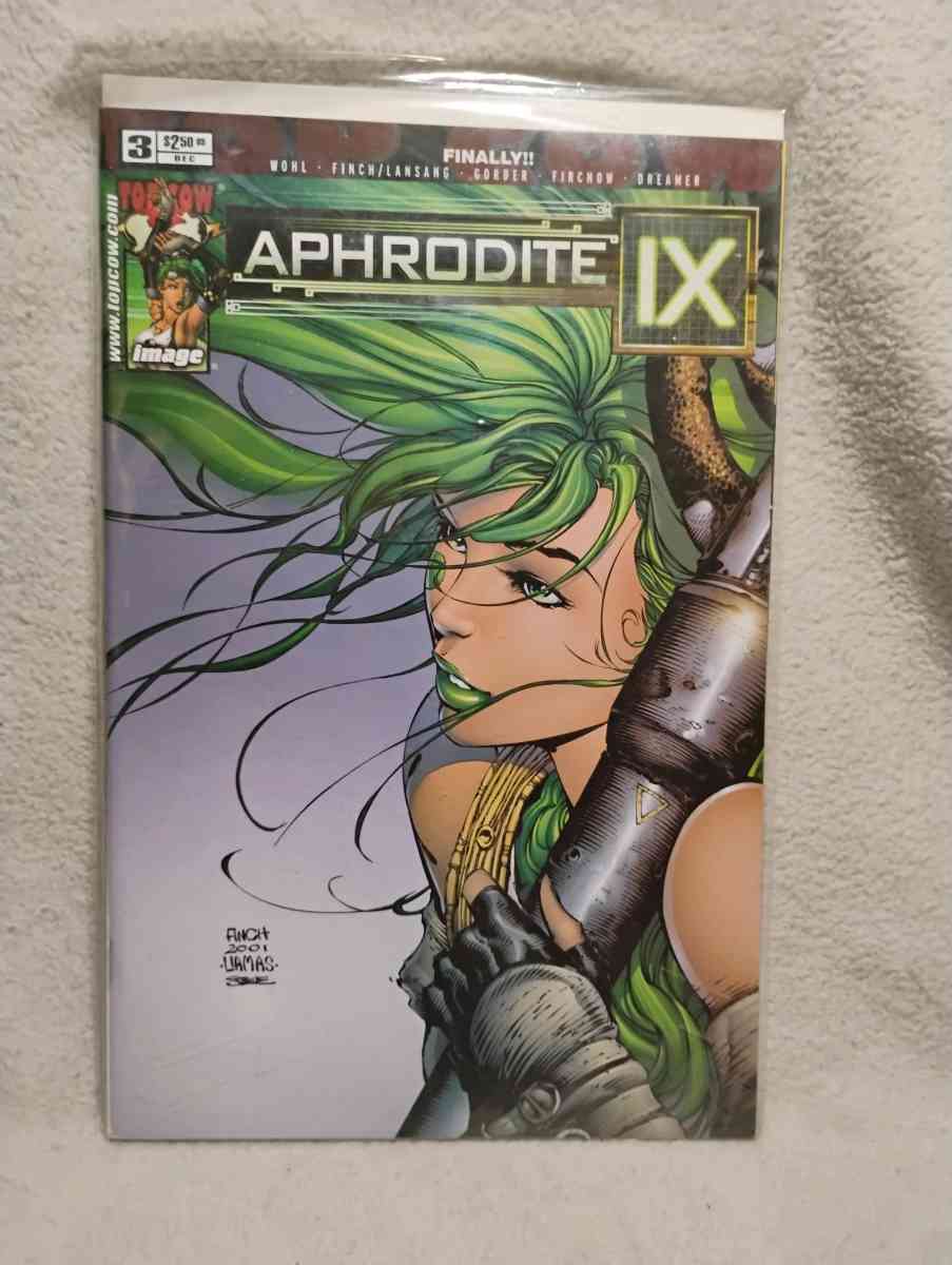 Aphrodite IX issues 04 with 2 variant covers Mint condition