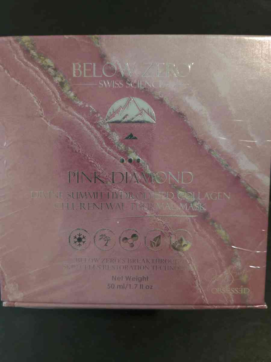 Below Zero Pink Diamond Collagen Mask