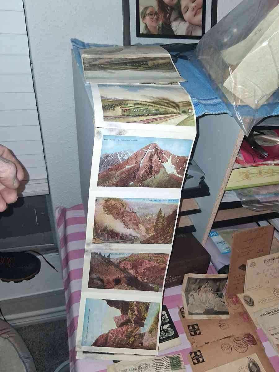 old letters and post cards