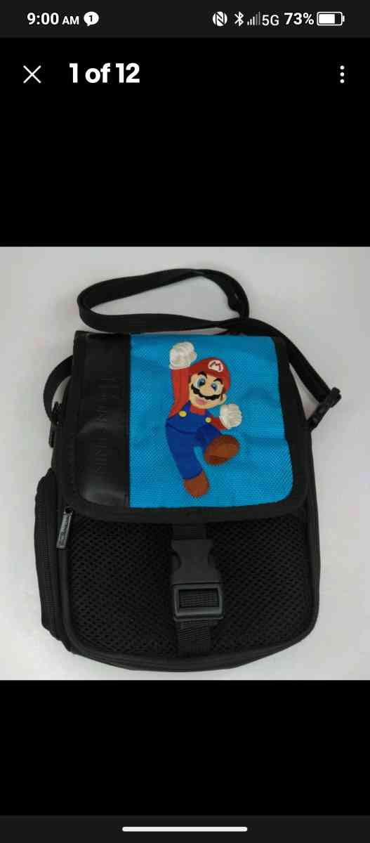 super Mario back pack
