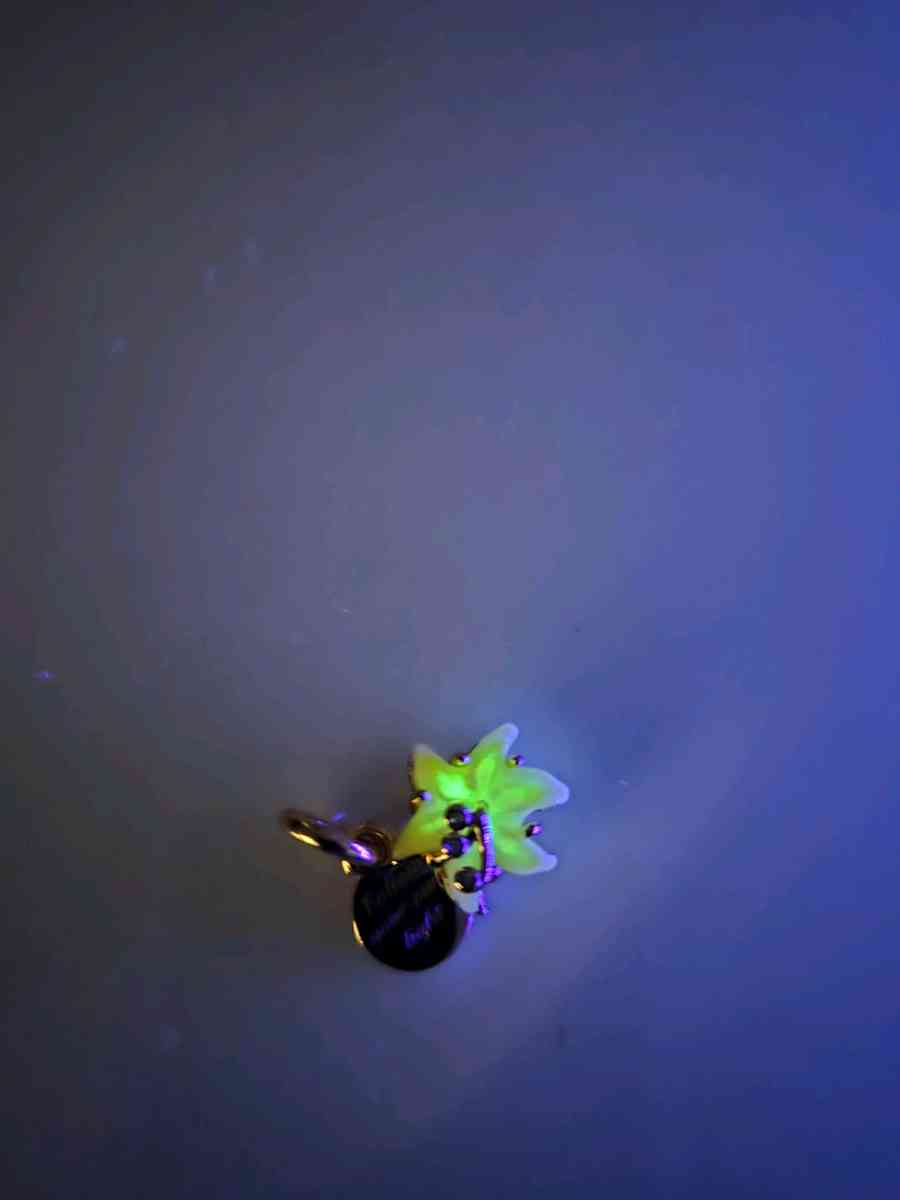 PANDORA 14k  Disney Tangled Sundrop Flower Glow in D