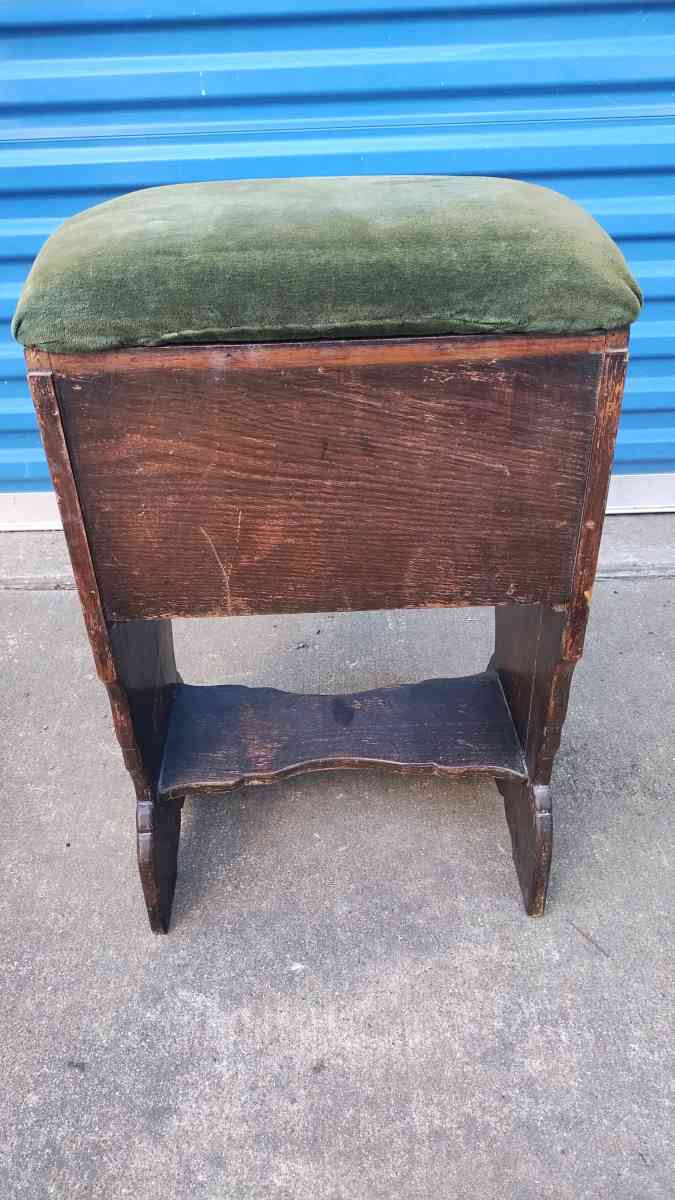 Antique sewing stool