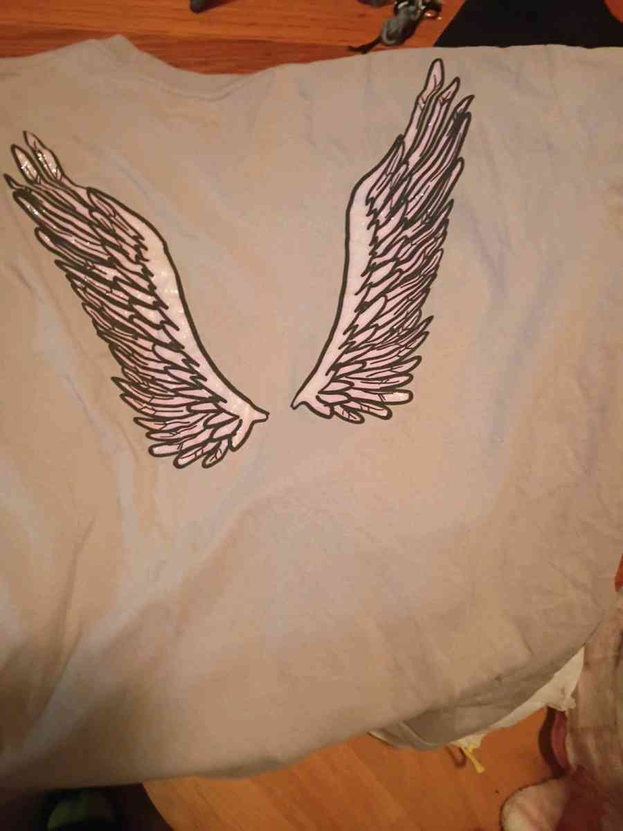 Betty boop shirt front and back