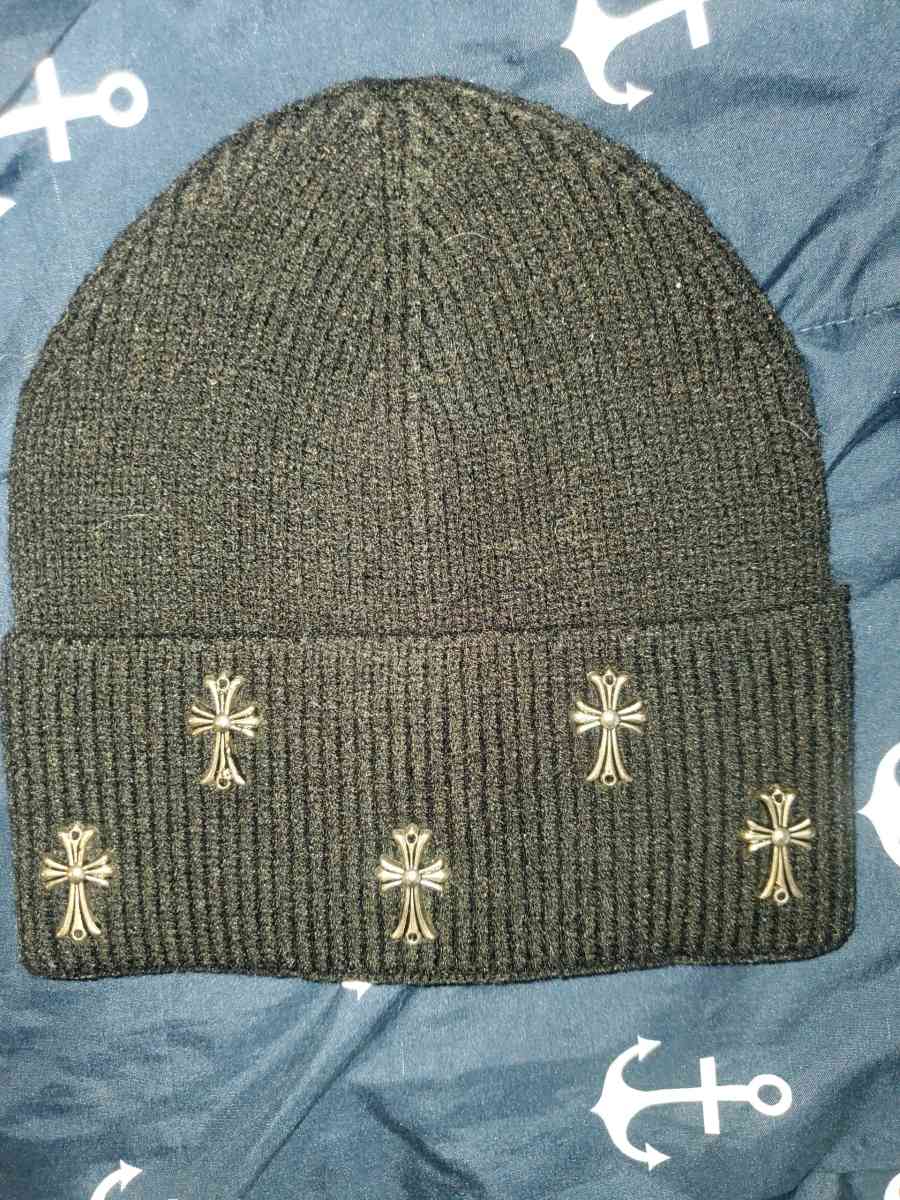Chrome Hearts Black Beanie