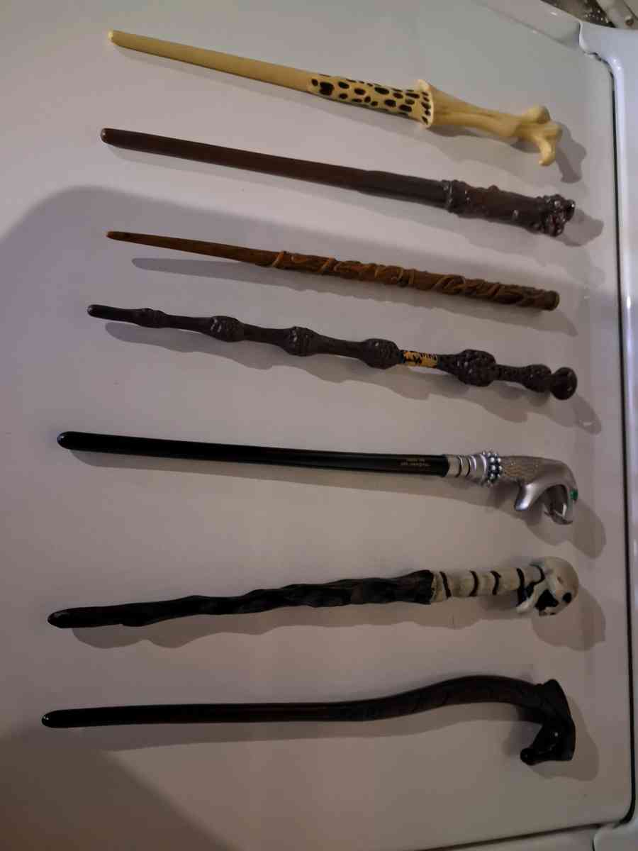 Harry Potter collectable wands