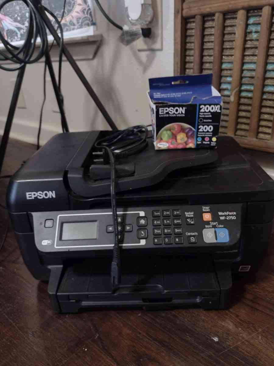 Epson Printer and color ink cartridges