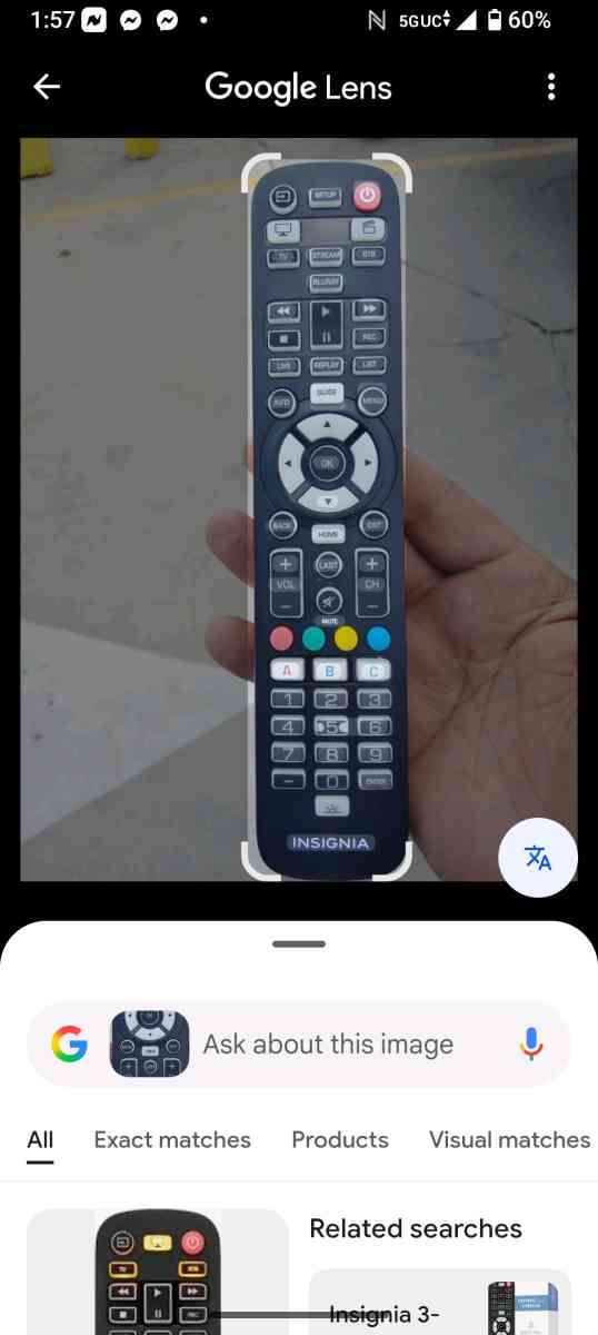 insignia remote control available today