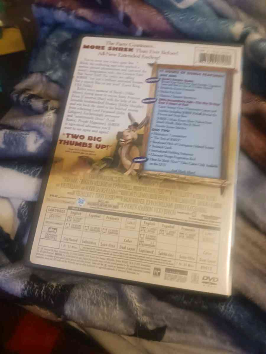 Shrek dvd