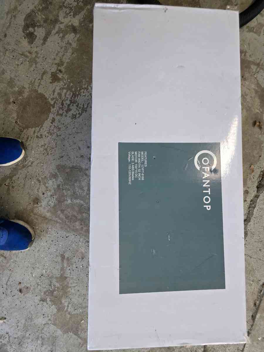 Brand new in box Cofantop 52 inch ceiling fan