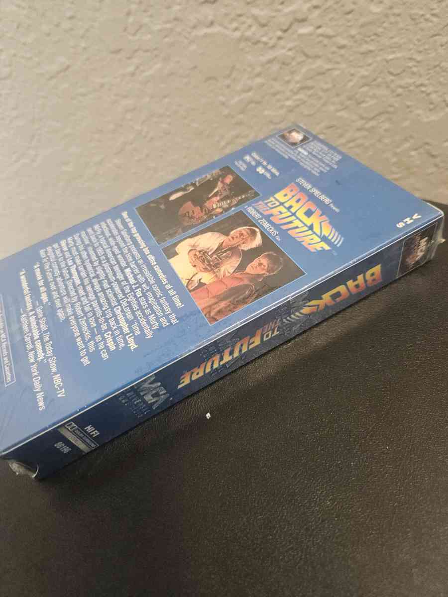 Sealed 1994 Back T The Future VHS