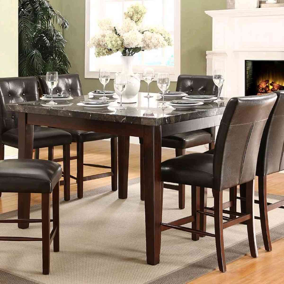 Real marble table new