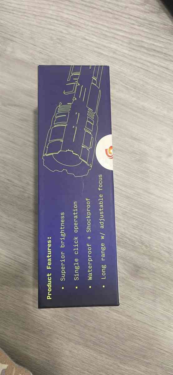 Rechargeable Flashlights High Lumens 10000 Long Distance