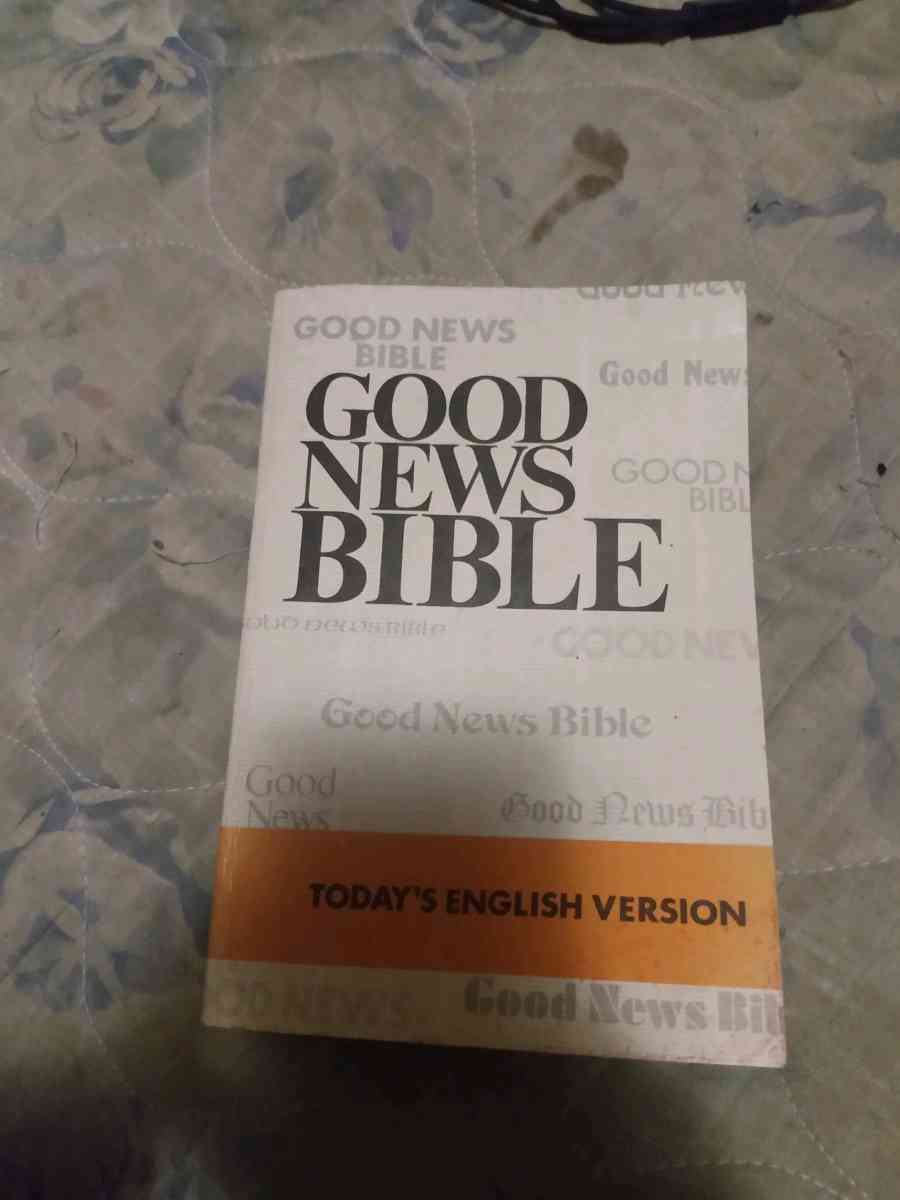 yellow Good News Bible
