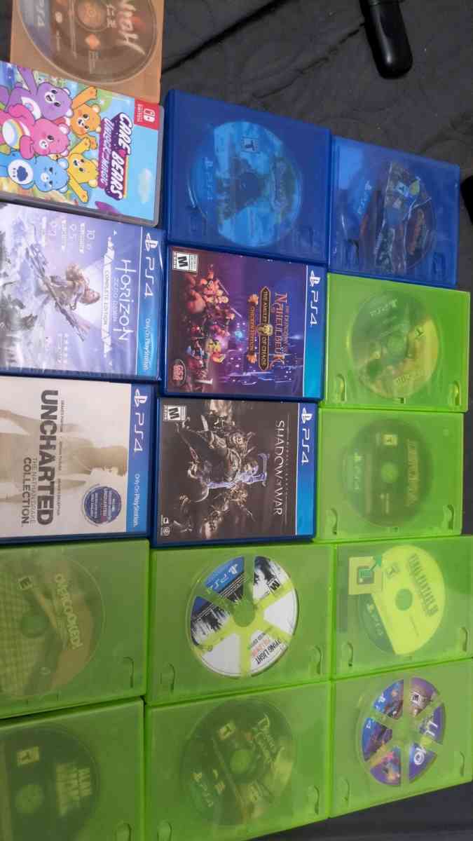 one Nintendo switch game and PS4 game bundle